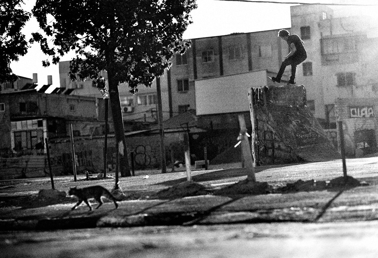 Hand in Hand: Skateboarding on Holy Grounds With Fred Mortagne