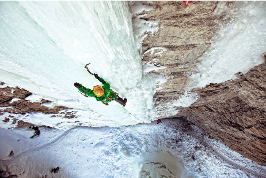 How I Got That Shot: Ice Climbing with Boone Speed