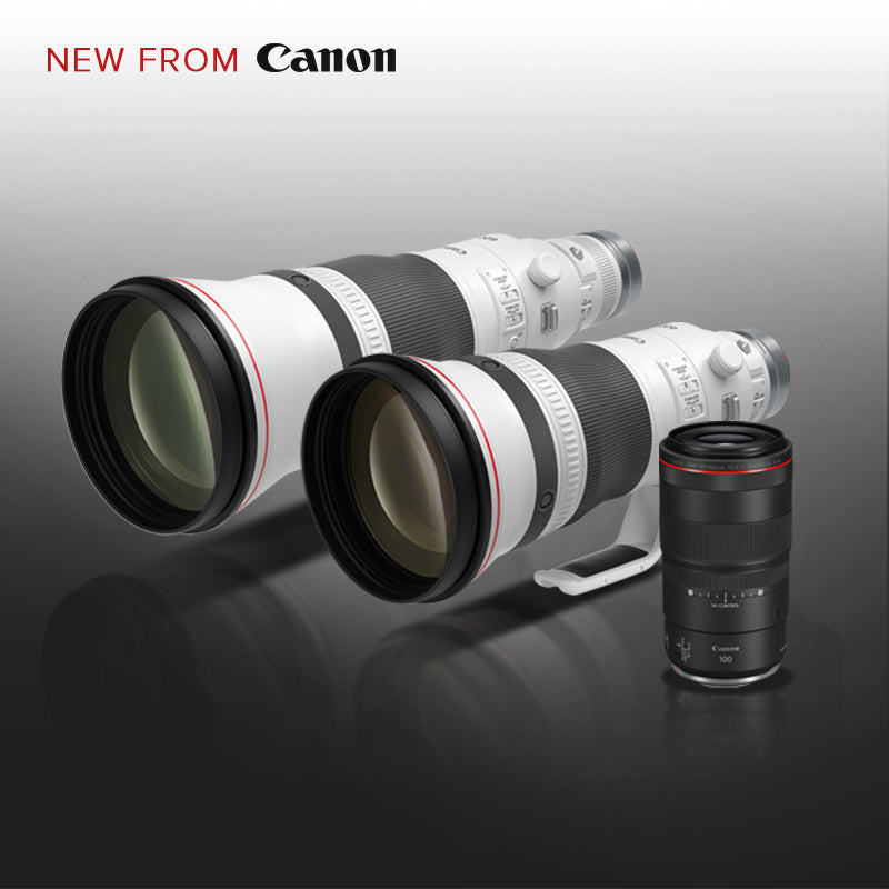 Highly-Awaited Canon RF Lenses: 400mm F2.8, 600mm F4 & 100mm F2.8 Macro
