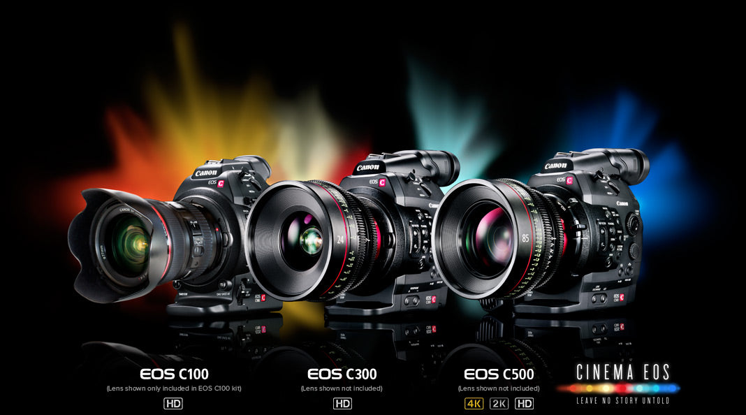 Canon Cinema EOS Cameras and XF300-Series Camcorders Receive