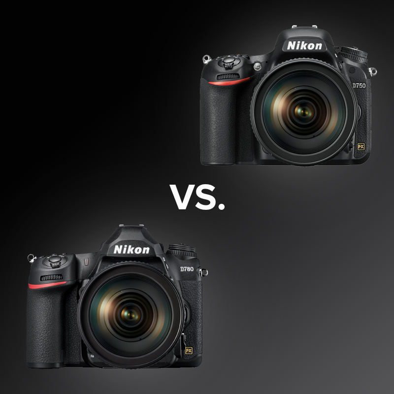 Nikon D750 vs. D780
