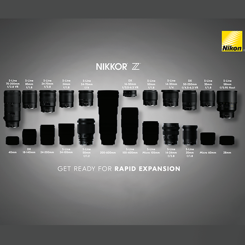 Nikon Introduces the Nikkor Z Series Lens Roadmap