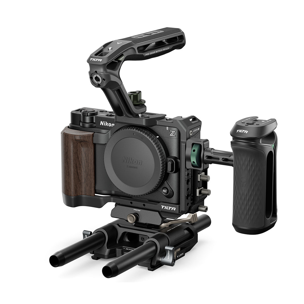 Tilta Camera Cage for Nikon ZR Pro Kit (Black)