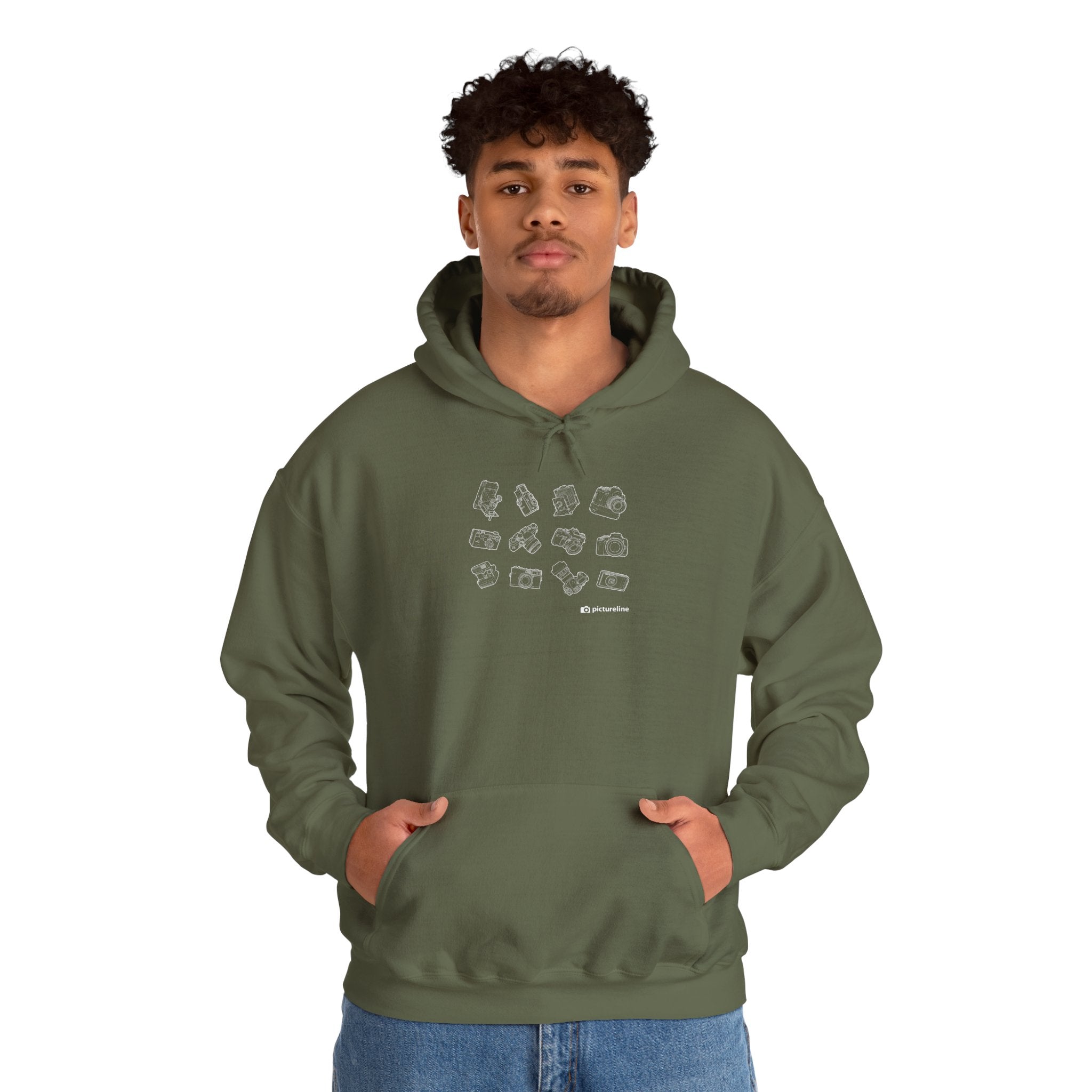 Multi-Camera Unisex Hooded Sweatshirt