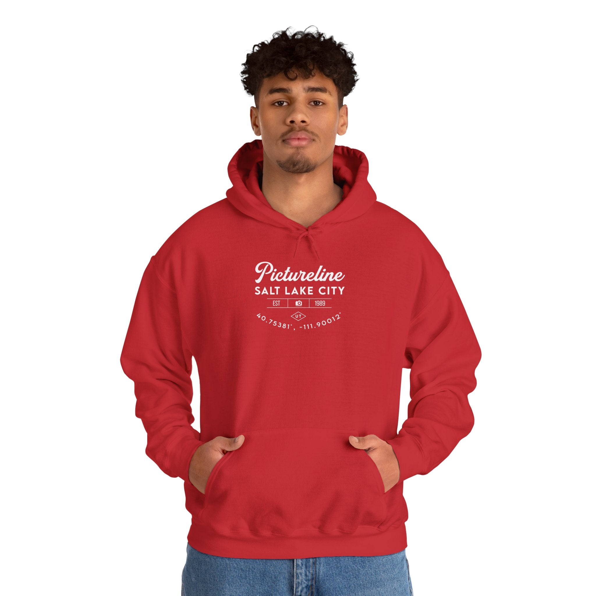 Old School Pictureline Unisex Hooded Sweatshirt (Front Design)