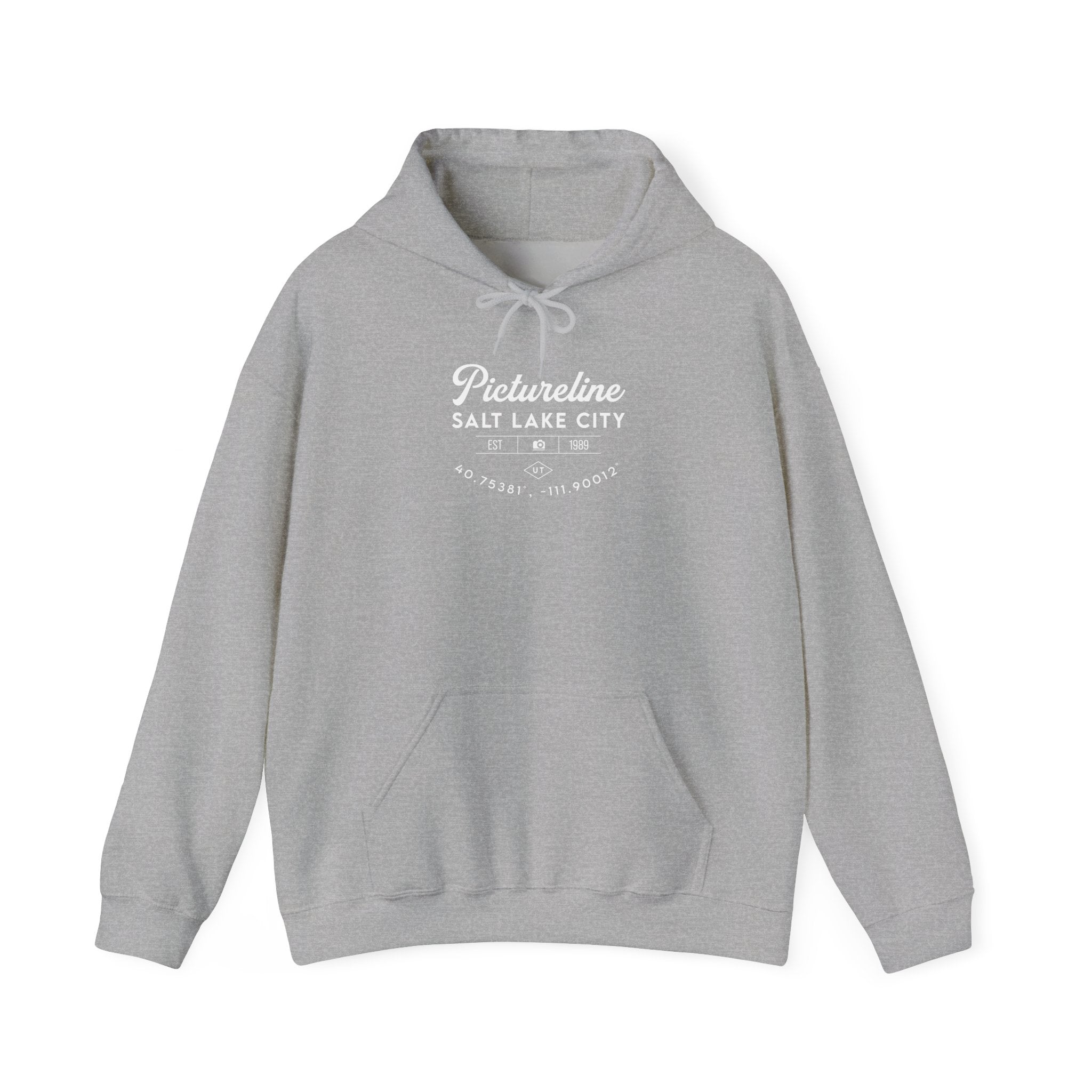 Old School Pictureline Unisex Hooded Sweatshirt (Front Design)