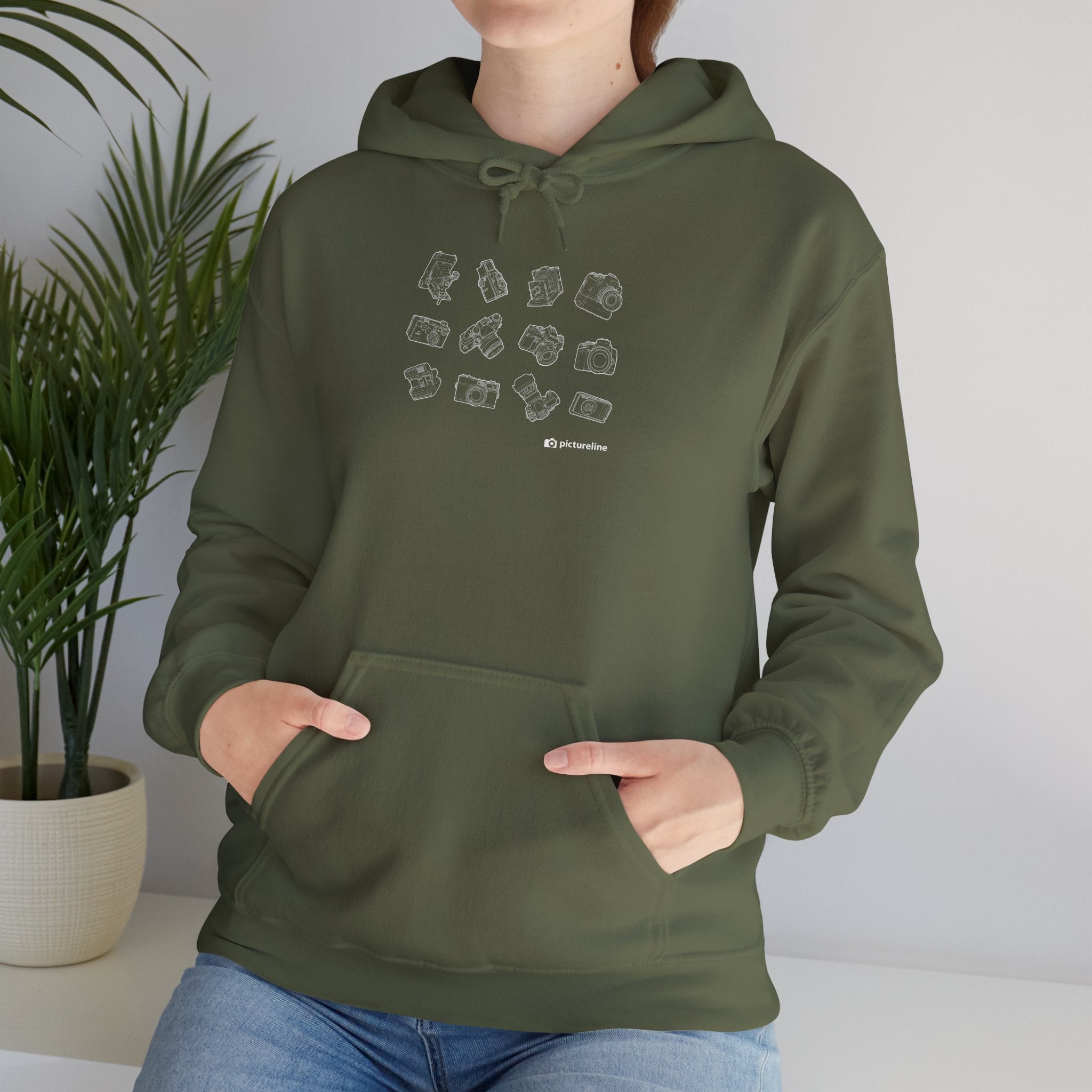Multi-Camera Unisex Hooded Sweatshirt