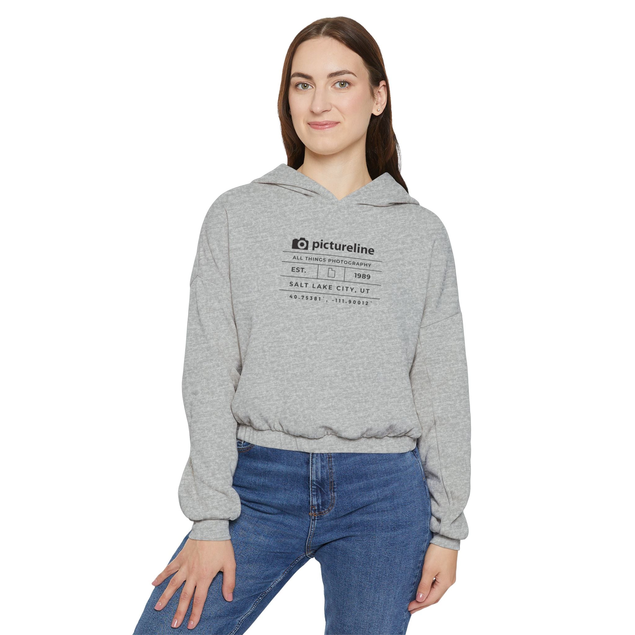 Pictureline Cinched Crop Hoodie