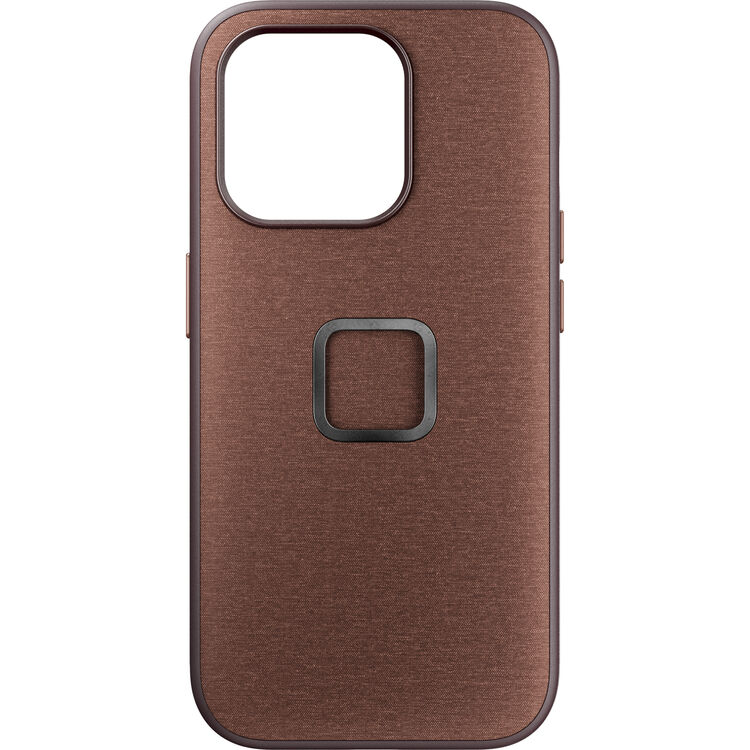 Peak Design Mobile Everyday Fabric Case iPhone 15 Pro - Redwood