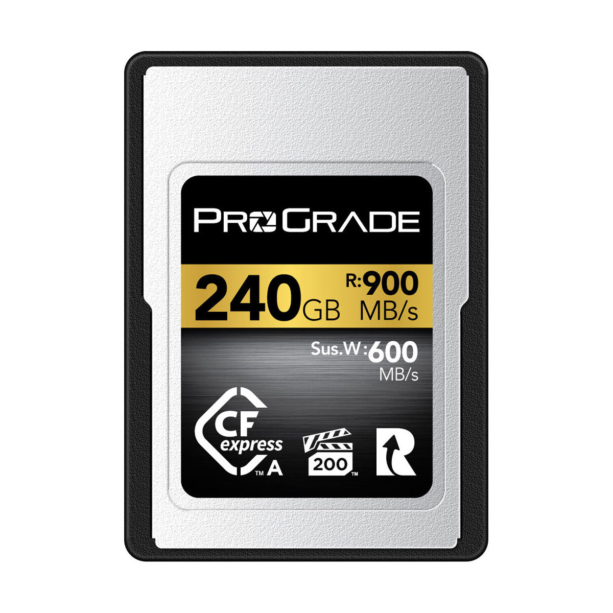 ProGrade Digital 240GB CFexpress 2.0 Type A Gold Memory Card (VPG 200)