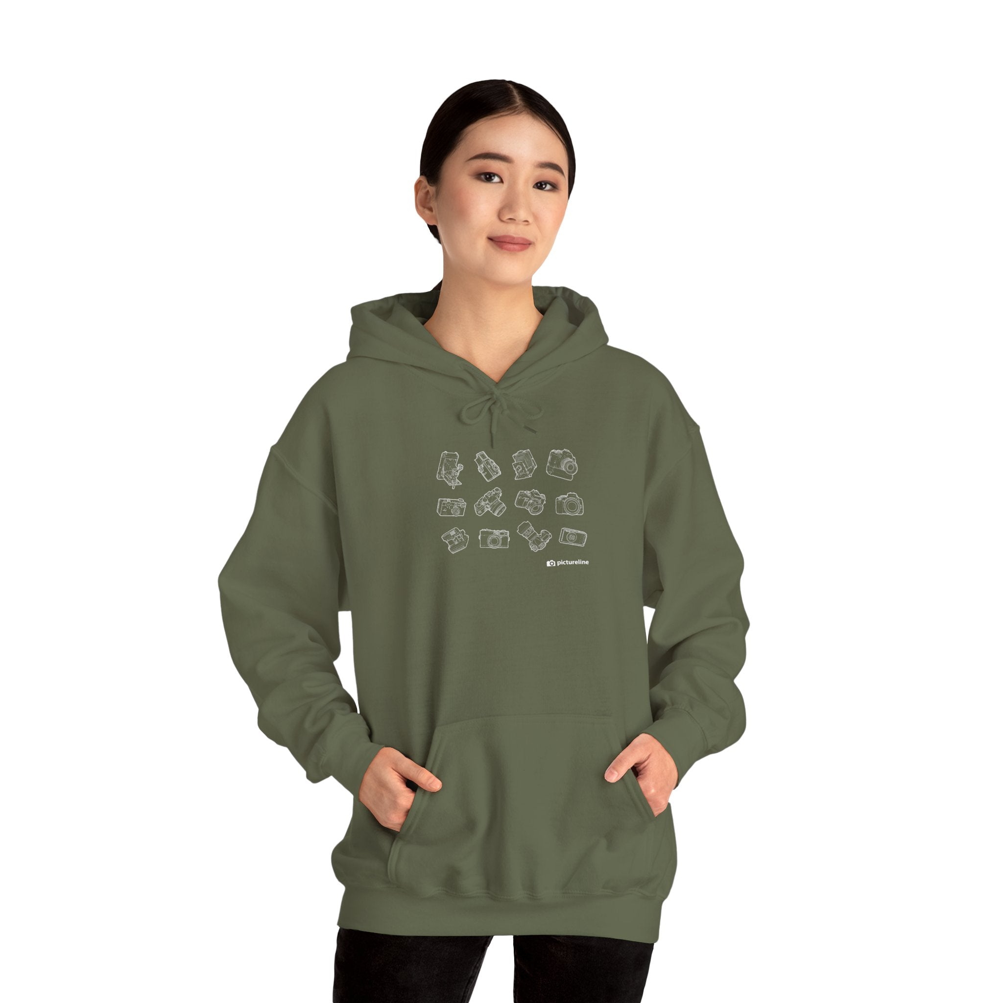 Multi-Camera Unisex Hooded Sweatshirt