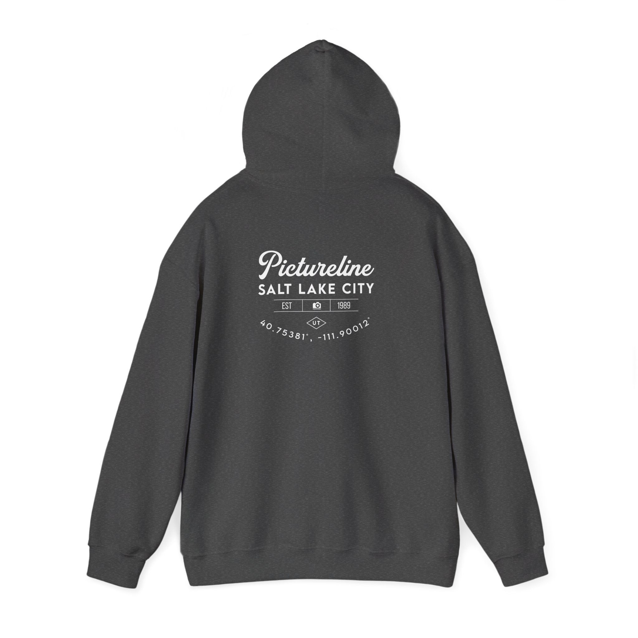 Old School Pictureline Unisex Hooded Sweatshirt (Back)