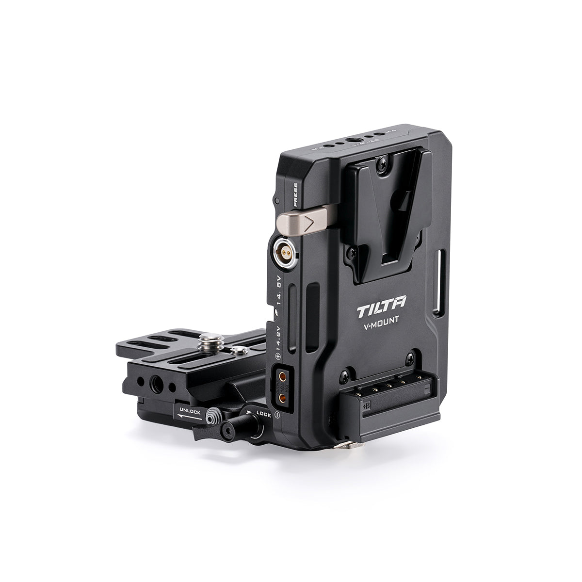 Tilta Mini PD V-Mount Battery Plate with Adjustable Arca Receiver Kit