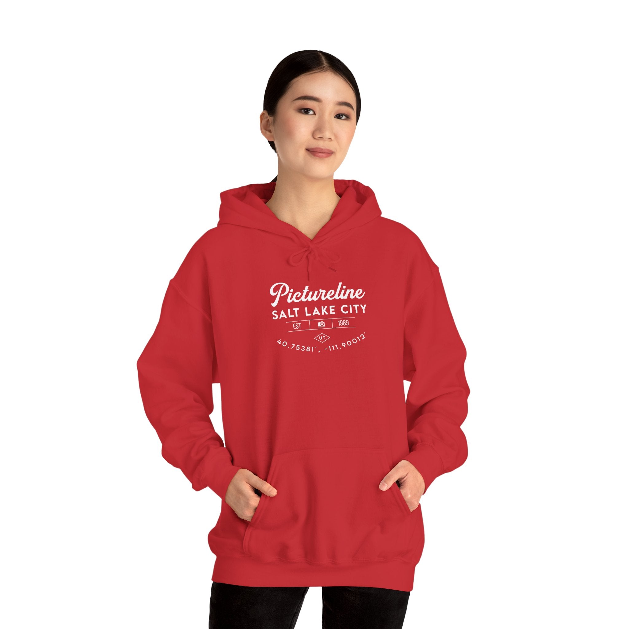 Old School Pictureline Unisex Hooded Sweatshirt (Front Design)