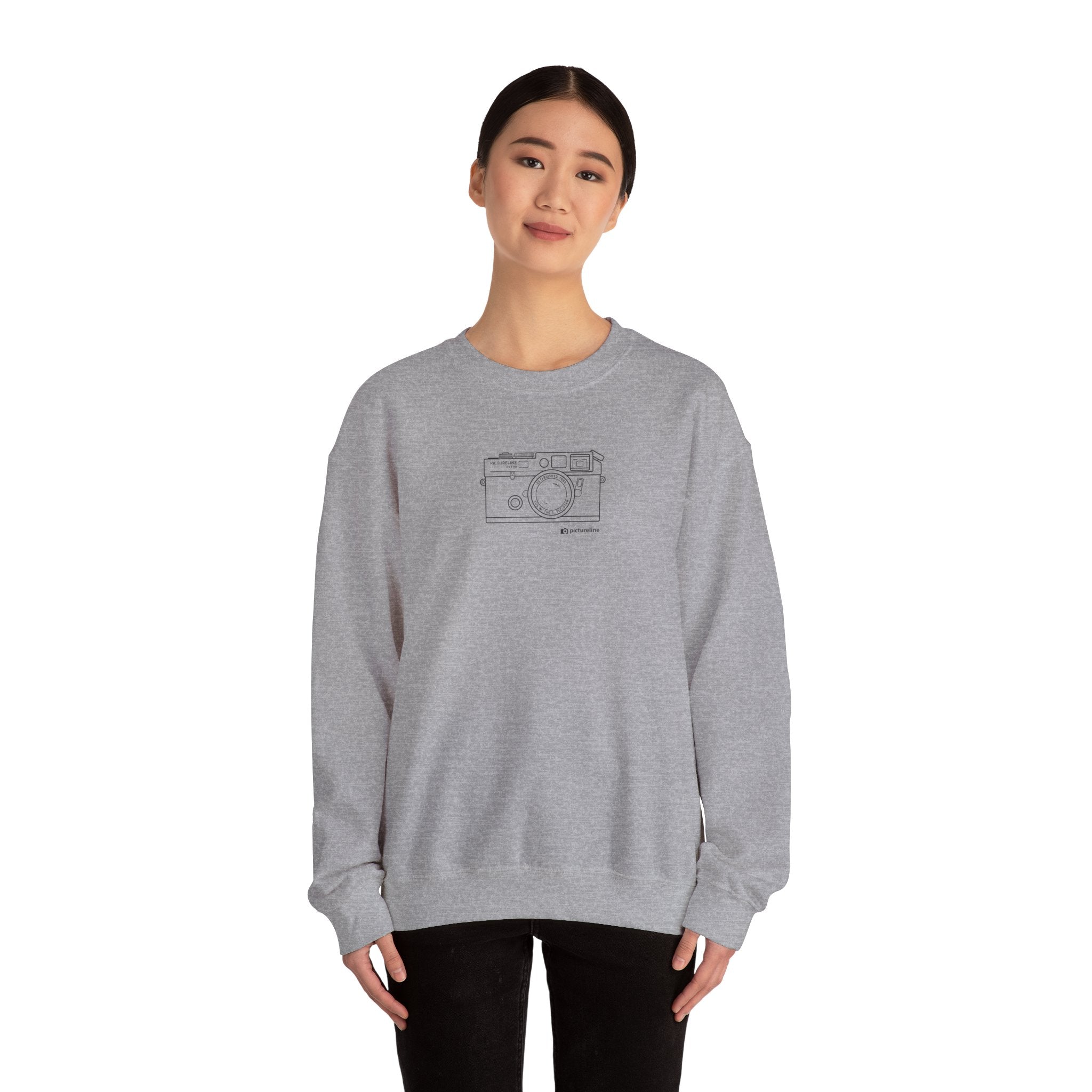 Light Vintage Camera Unisex Crewneck Sweatshirt