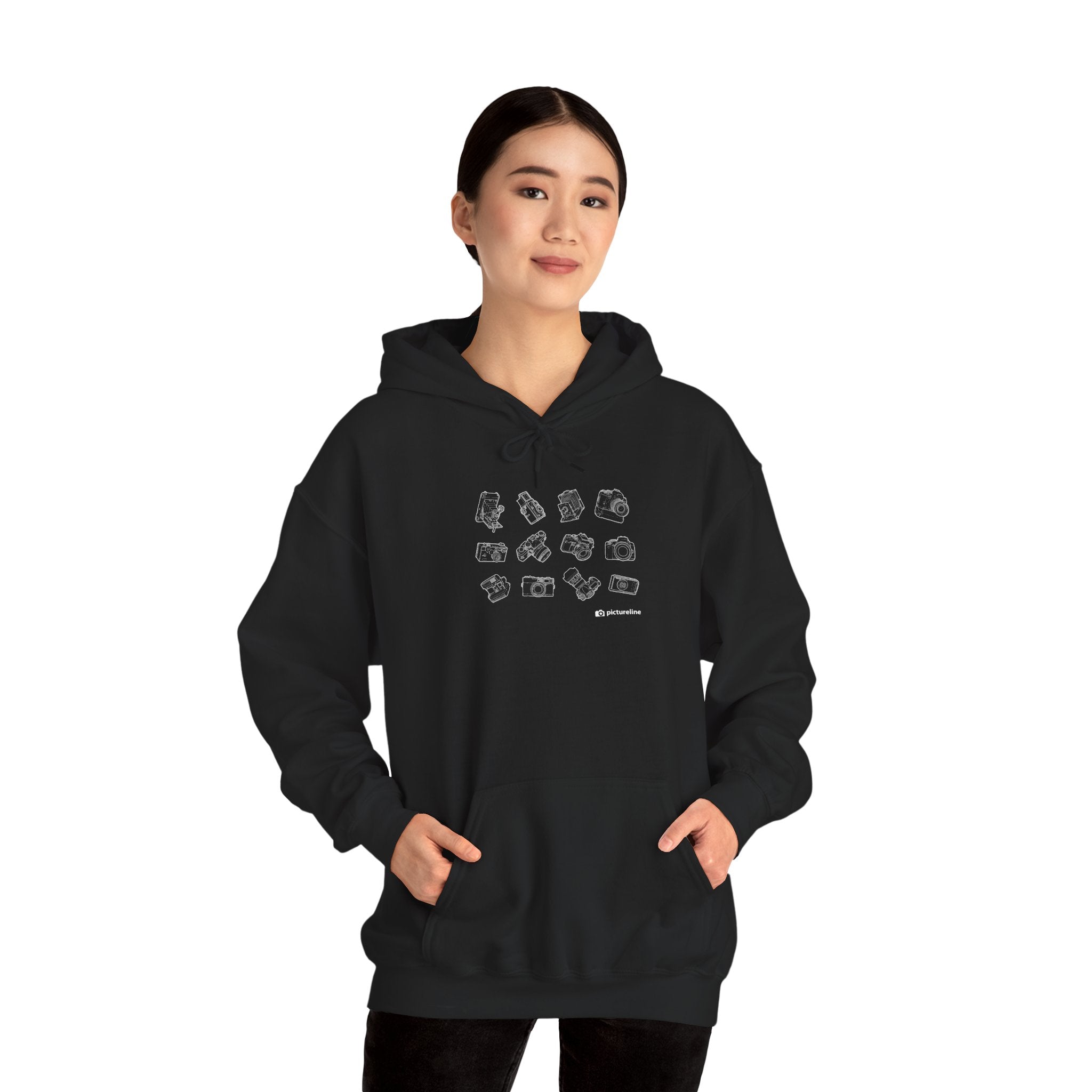 Multi-Camera Unisex Hooded Sweatshirt
