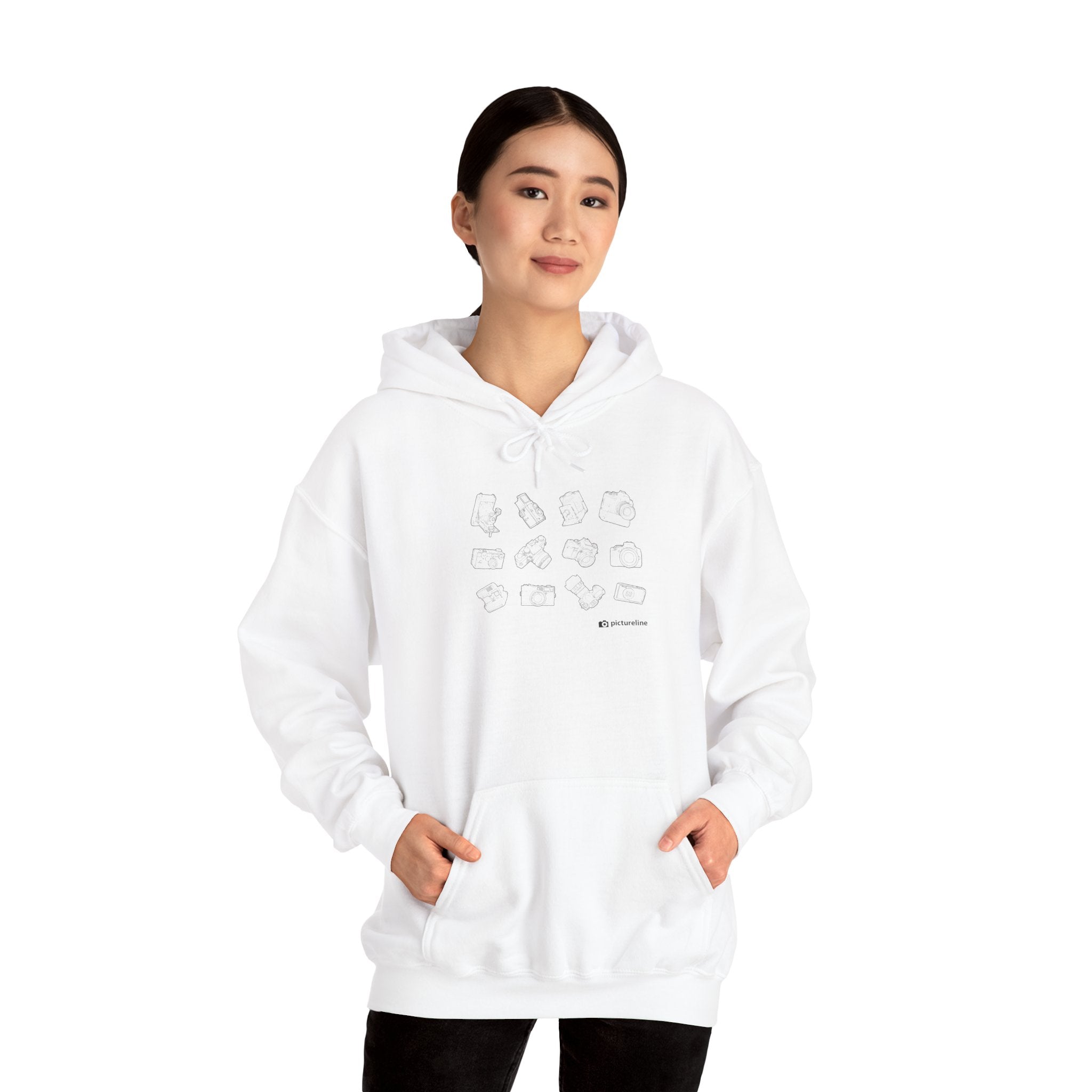 Multi-Camera Unisex Hooded Sweatshirt