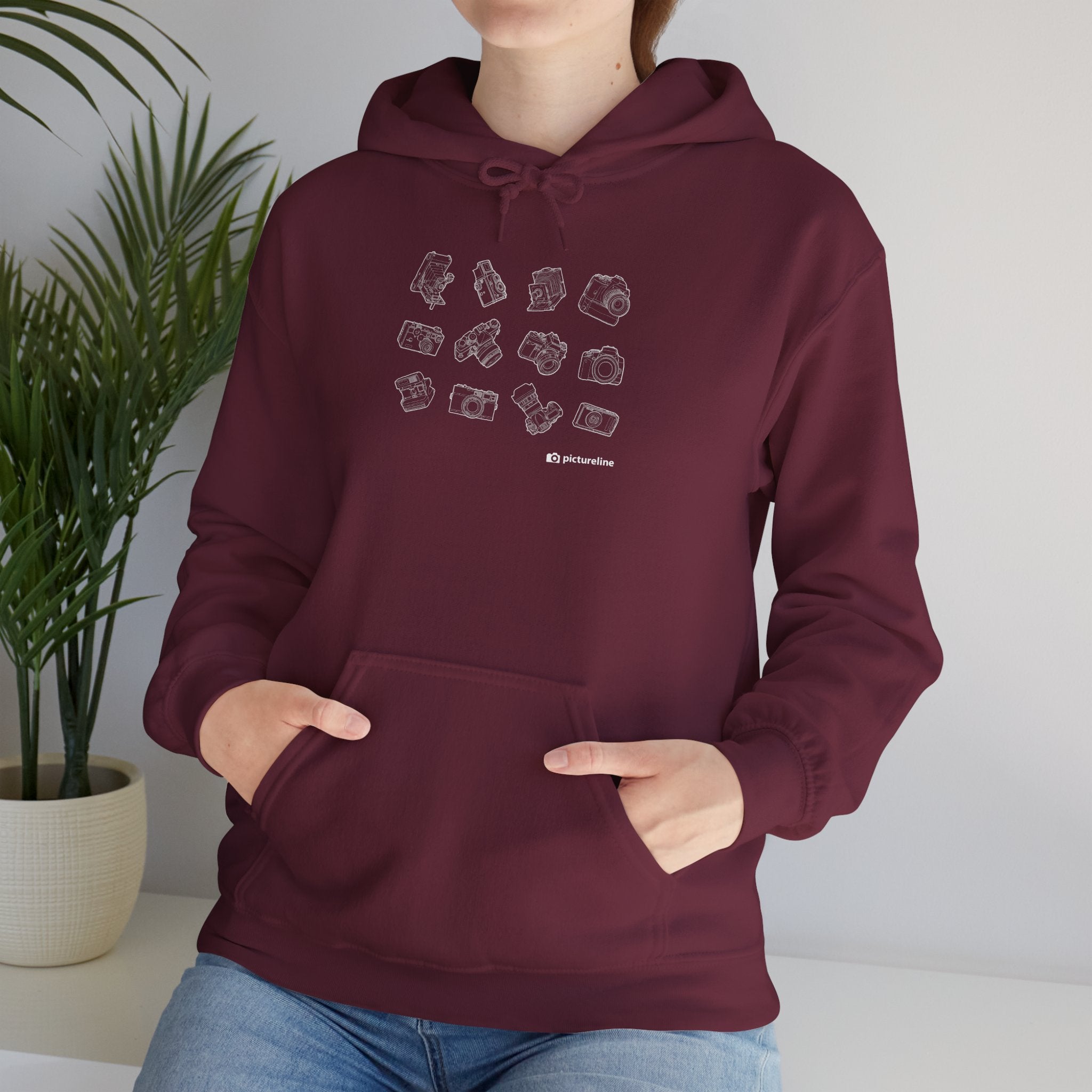 Multi-Camera Unisex Hooded Sweatshirt