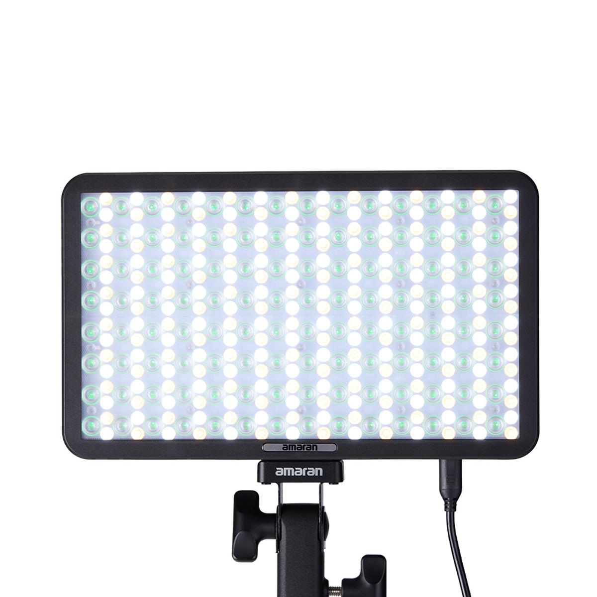 Amaran Pano 60c 2-Light RGB LED Light Panel Kit (Charcoal)