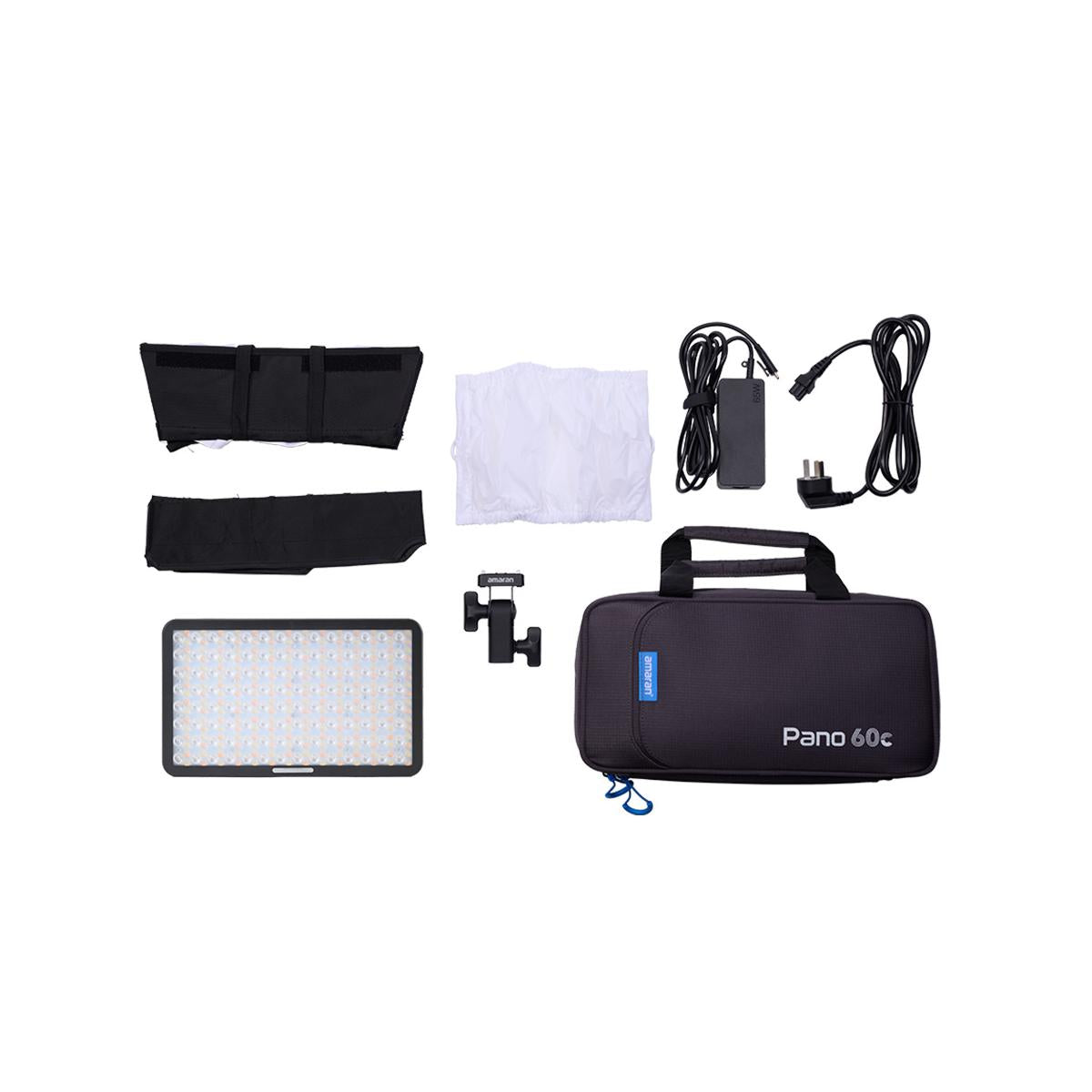 Amaran Pano 60c RGB LED Light Panel Kit (Charcoal)