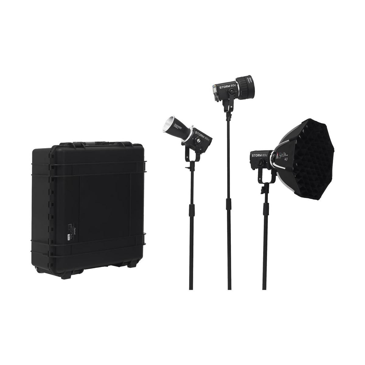 Aputure STORM 80c BLAIR-CG Full Color LED 3-Light Kit