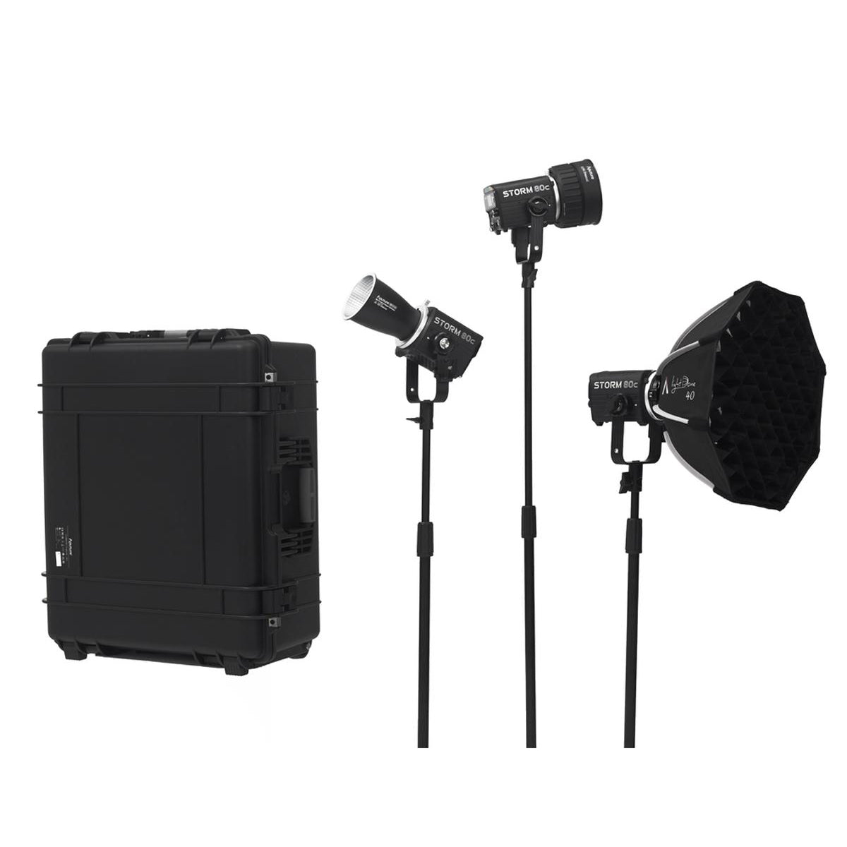 Aputure STORM 80c BLAIR-CG Full Color LED 3-Light Kit