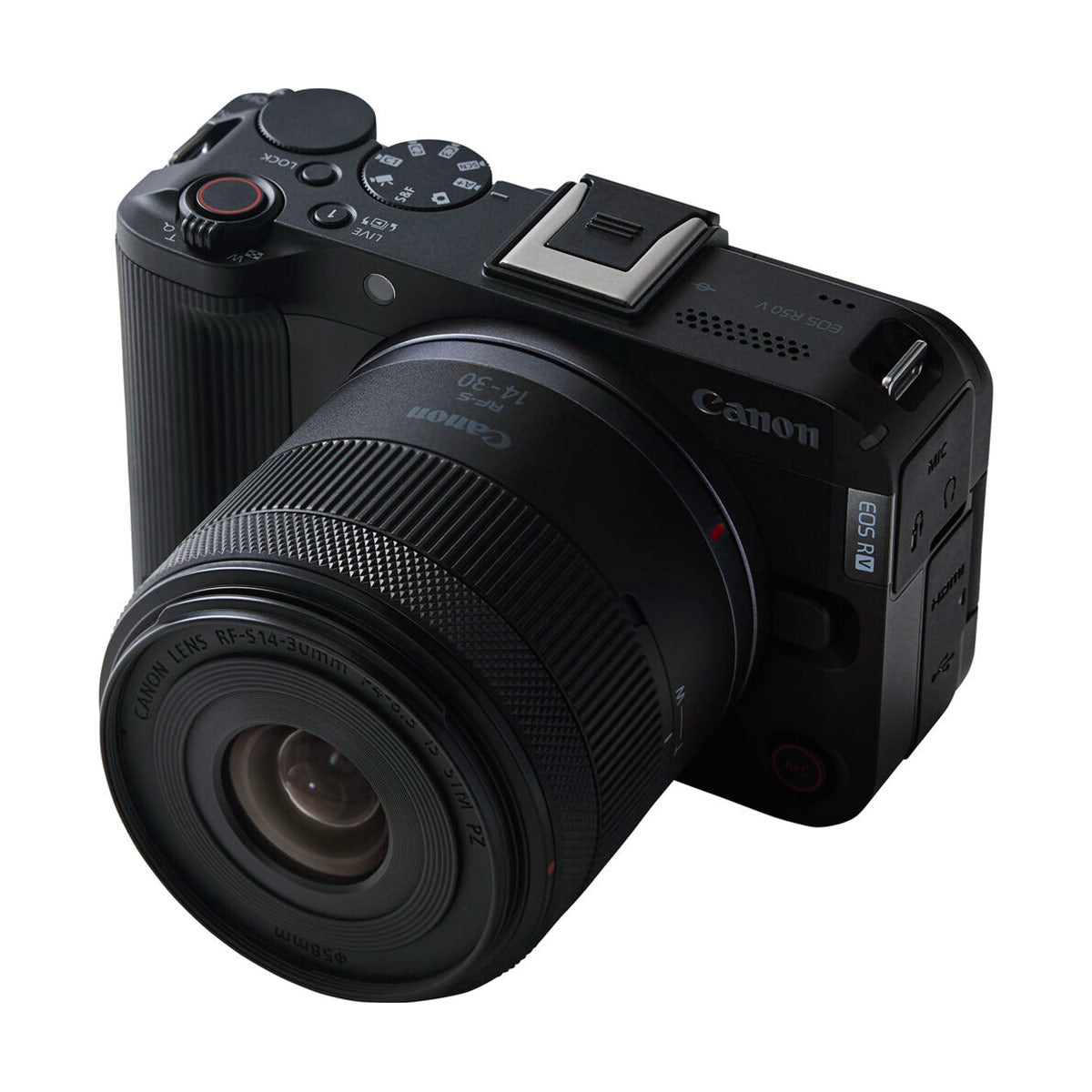 Canon EOS R50 V Mirrorless Camera with 14-30mm PZ Lens