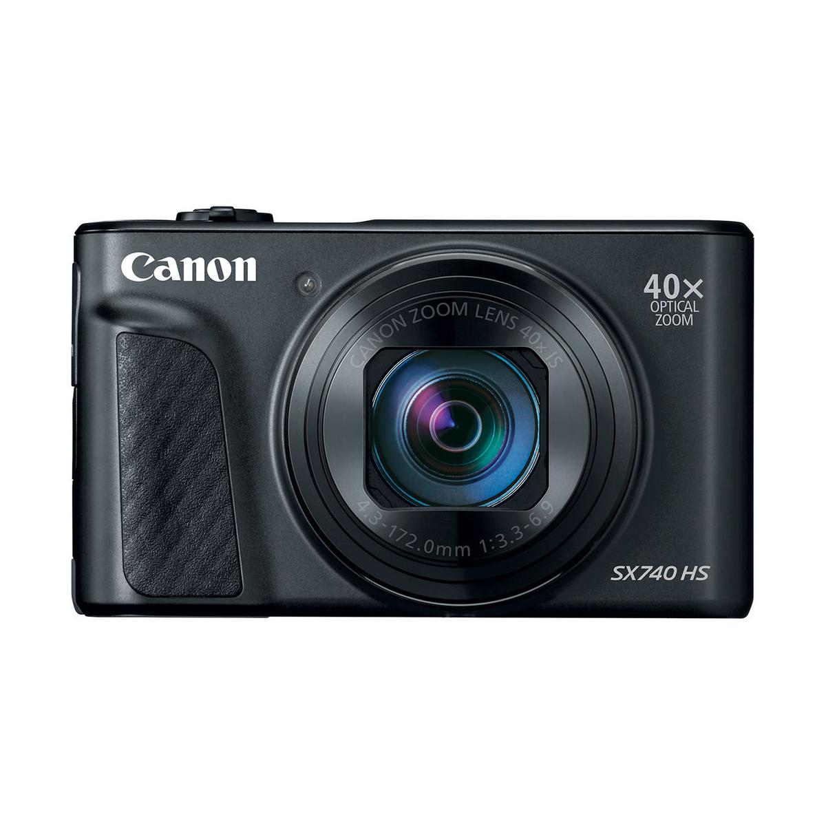 Canon PowerShot SX740 HS Digital Camera (Black)