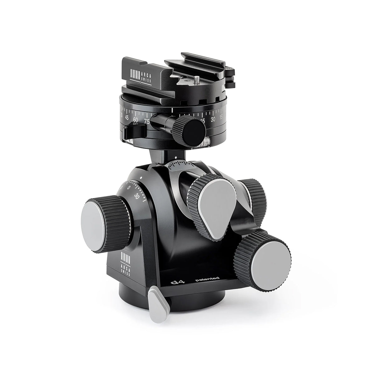 geared tripod head Arca-Swiss d4 Geared Pan Classic Tripod Head