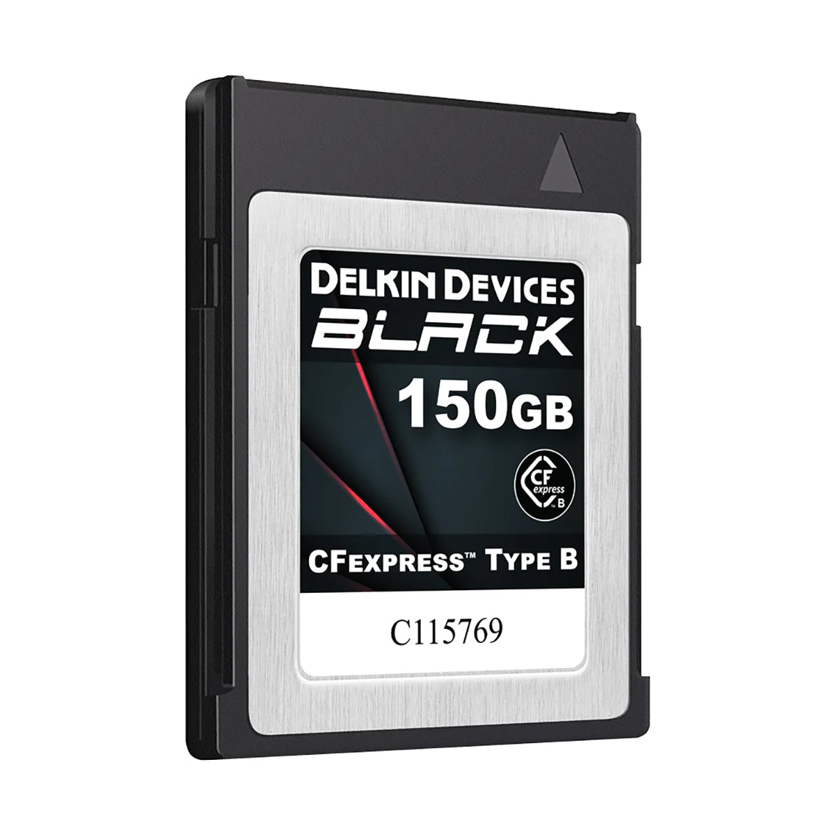 Delkin Devices 150GB Black CF Express Type B Memory Card + USB 3.2 Reader Bundle