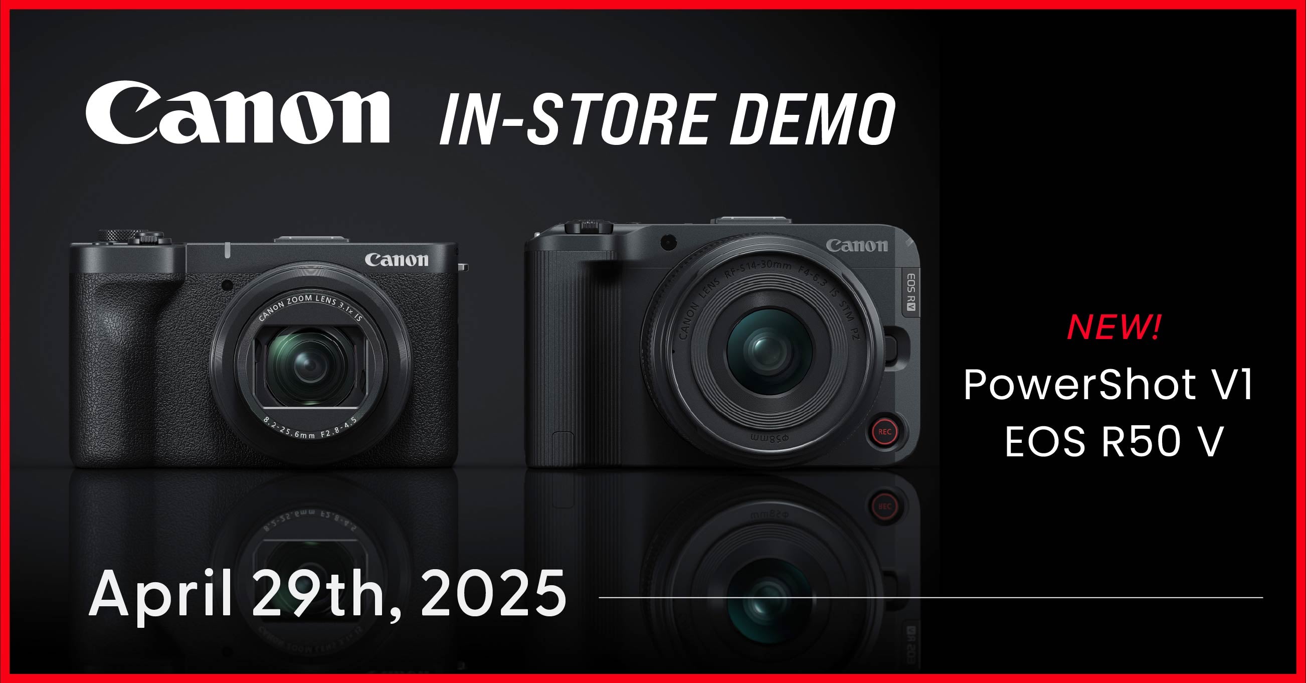 Canon Demo Day—April 29th, 2025