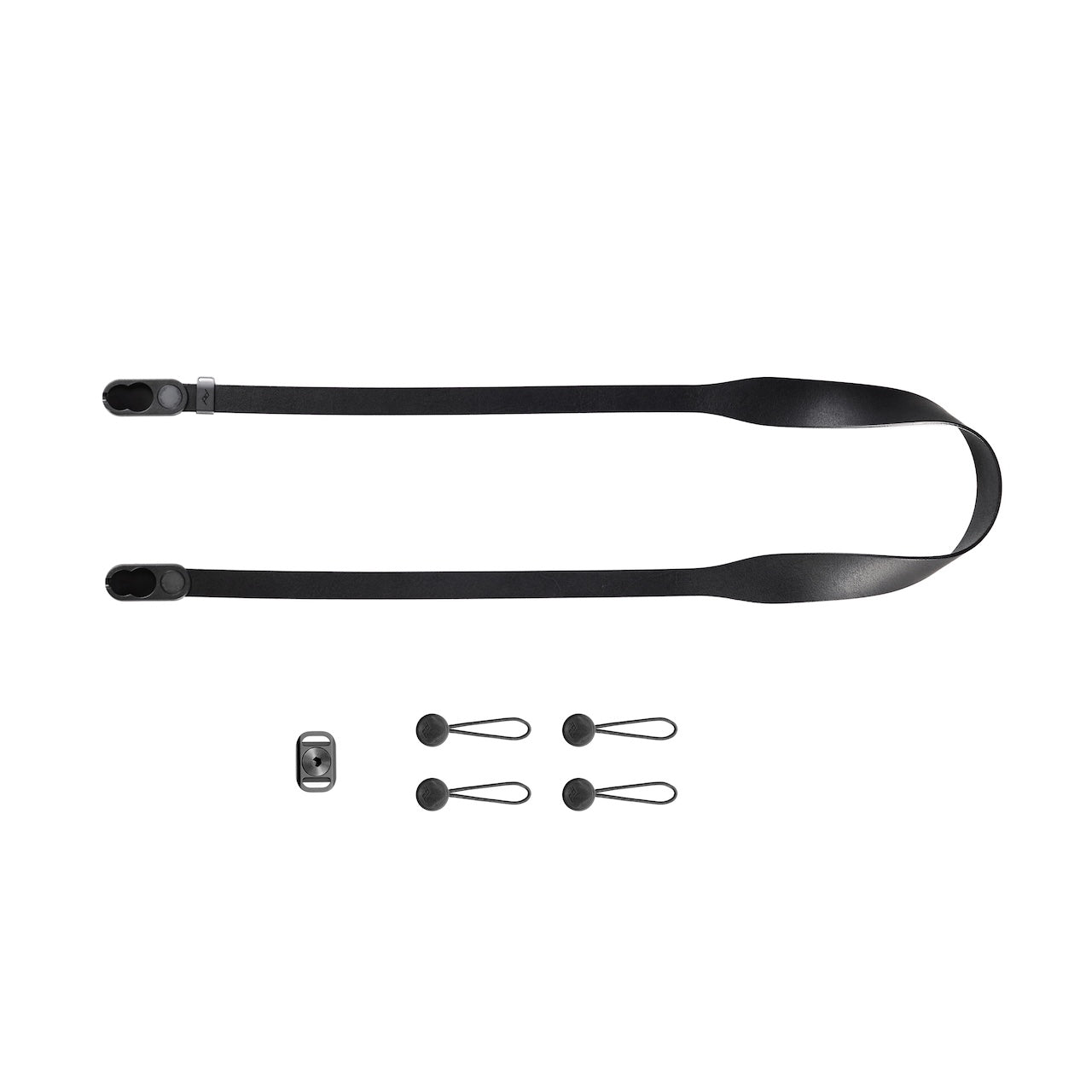 Peak Design Form Leather Camera Strap Standard (46.7") - Black