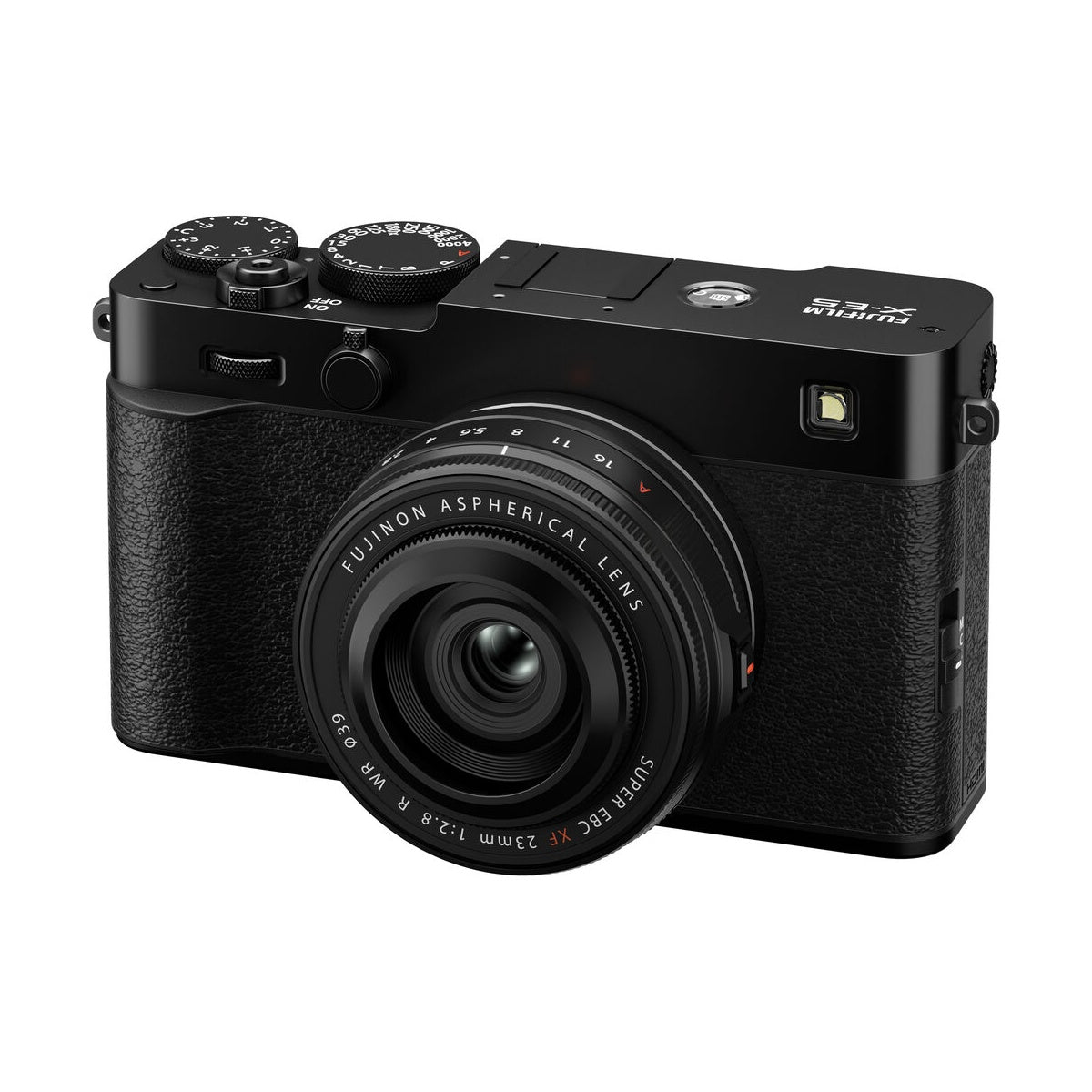Fujifilm X-E5 Mirrorless Camera with XF 23mm F2.8 R WR Lens (Black)