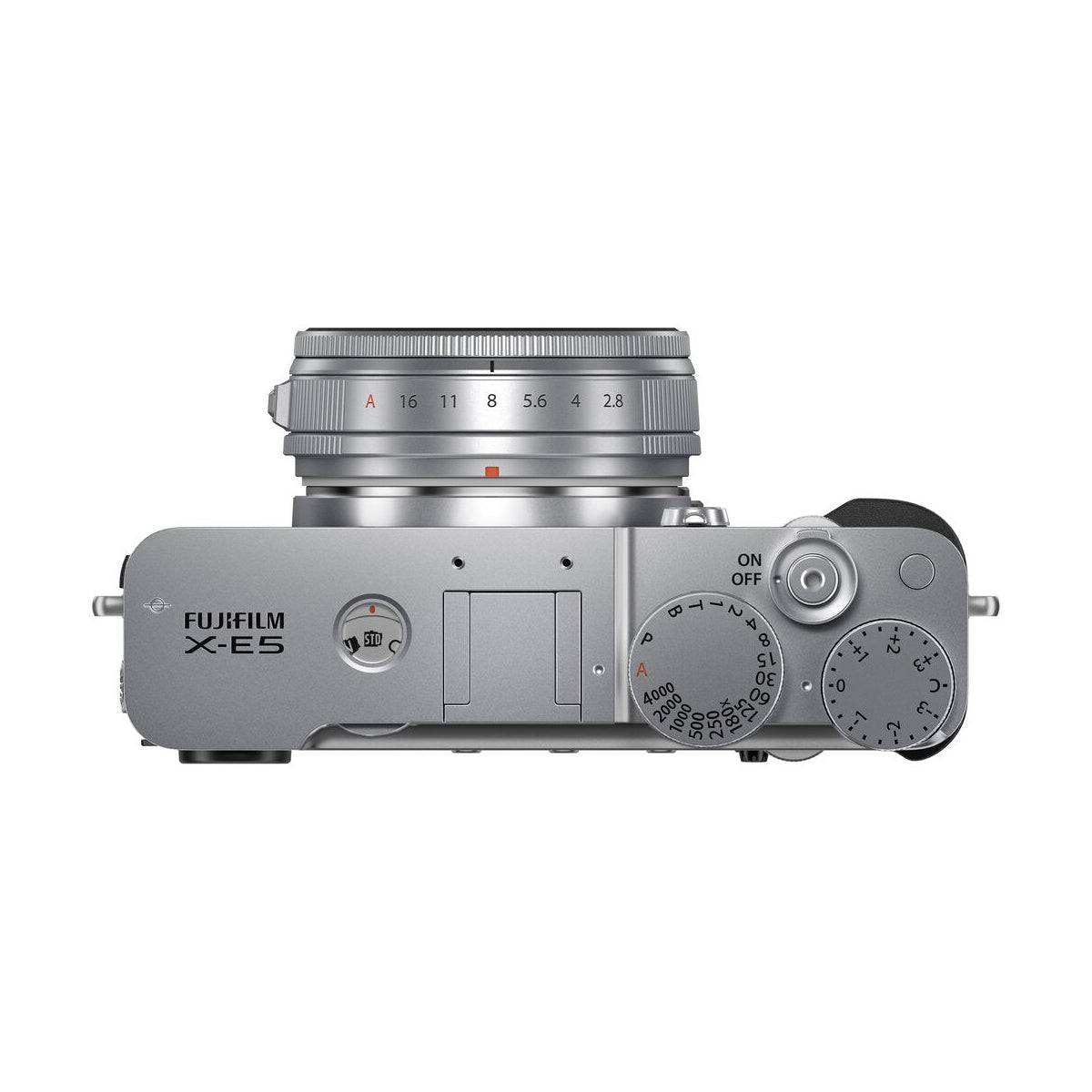 Fujifilm X-E5 Mirrorless Camera with XF 23mm F2.8 R WR Lens (Silver)