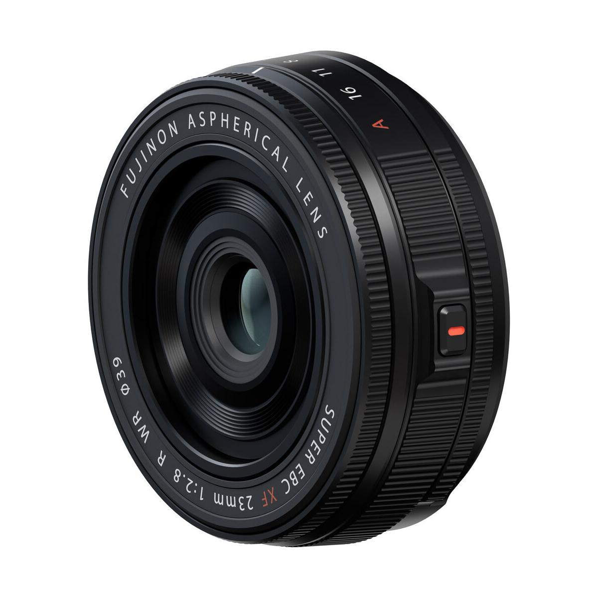 Fujifilm XF 23mm F2.8 R WR Lens (Black)