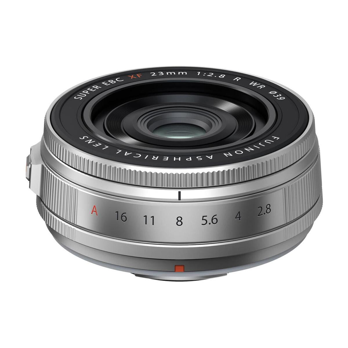 Fujifilm XF 23mm F2.8 R WR Lens (Silver)