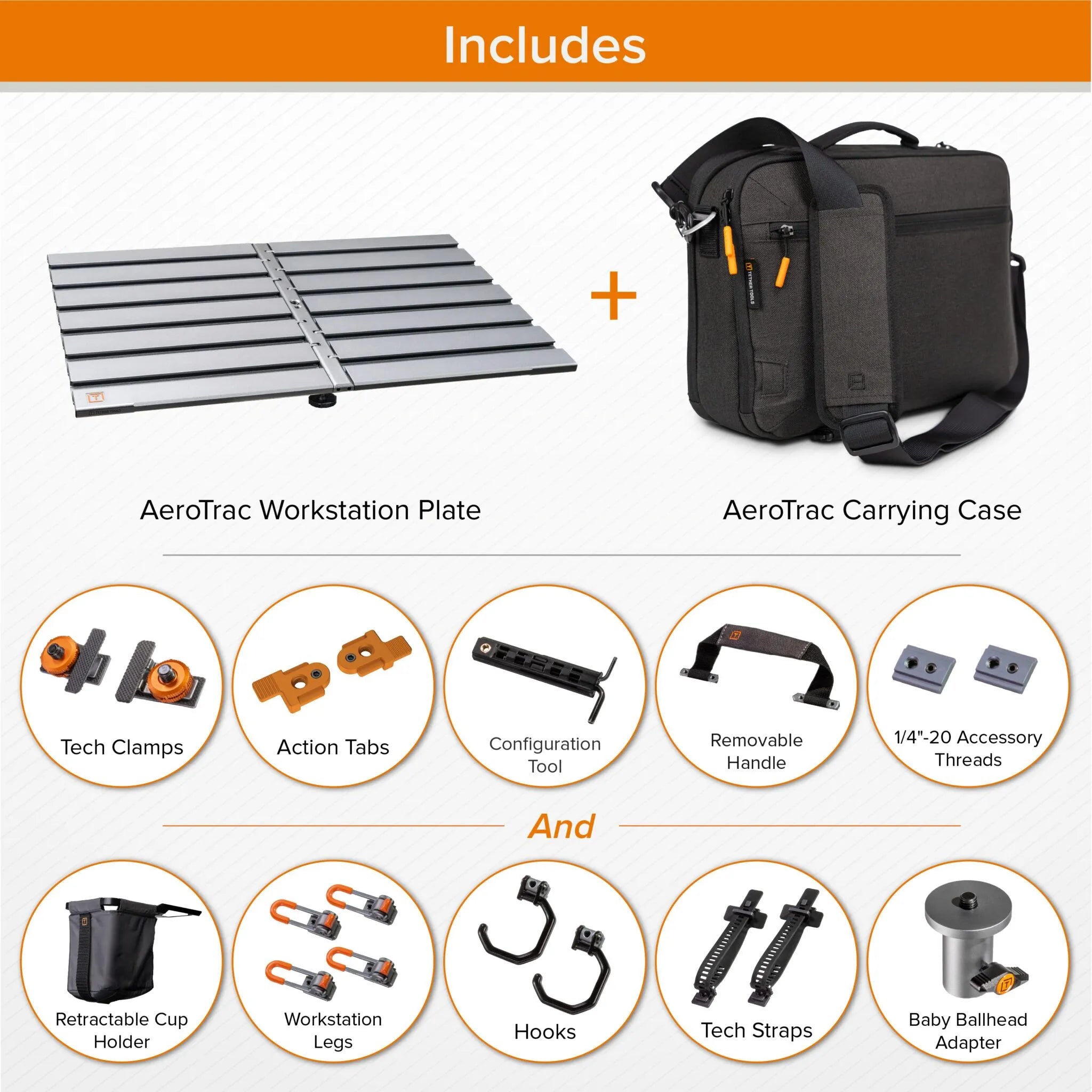 Tether Tools AeroTrac Workstation Pro Kit