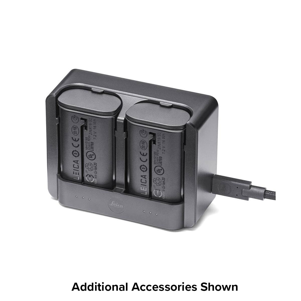 Leica BC-SCL6 USB-C Dual Charger (SL, SL2/S, SL3/S, Q2, Q3/43)