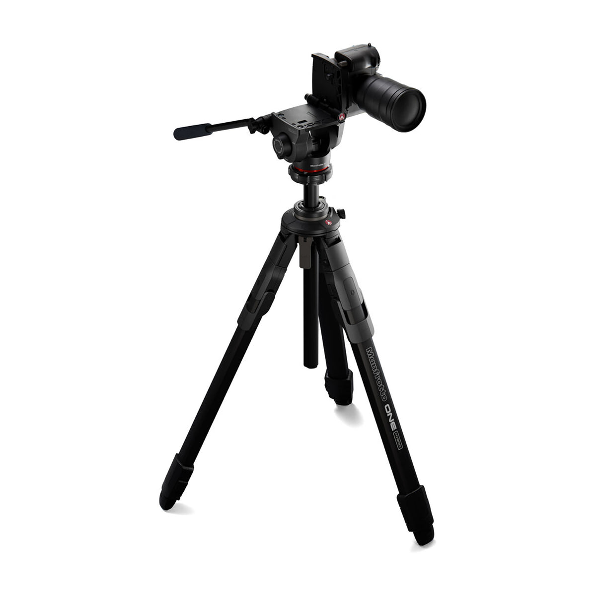 Manfrotto ONE Aluminum Tripod with 500X Fluid Head