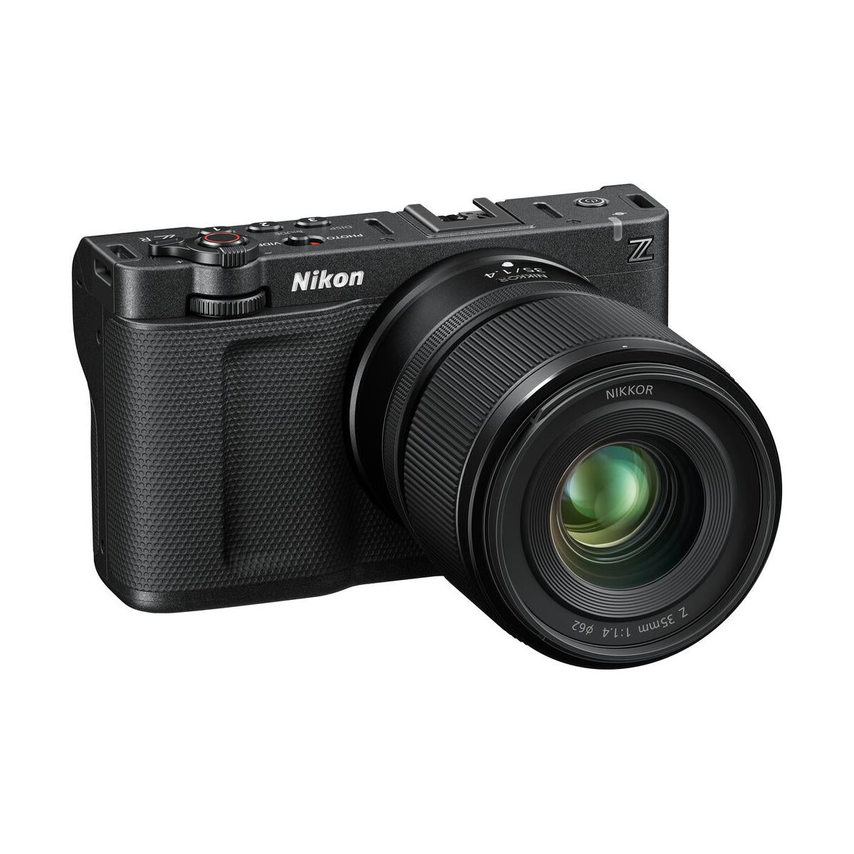 Nikon ZR With 35mm f1.4 LensTop View Available at Pictureline