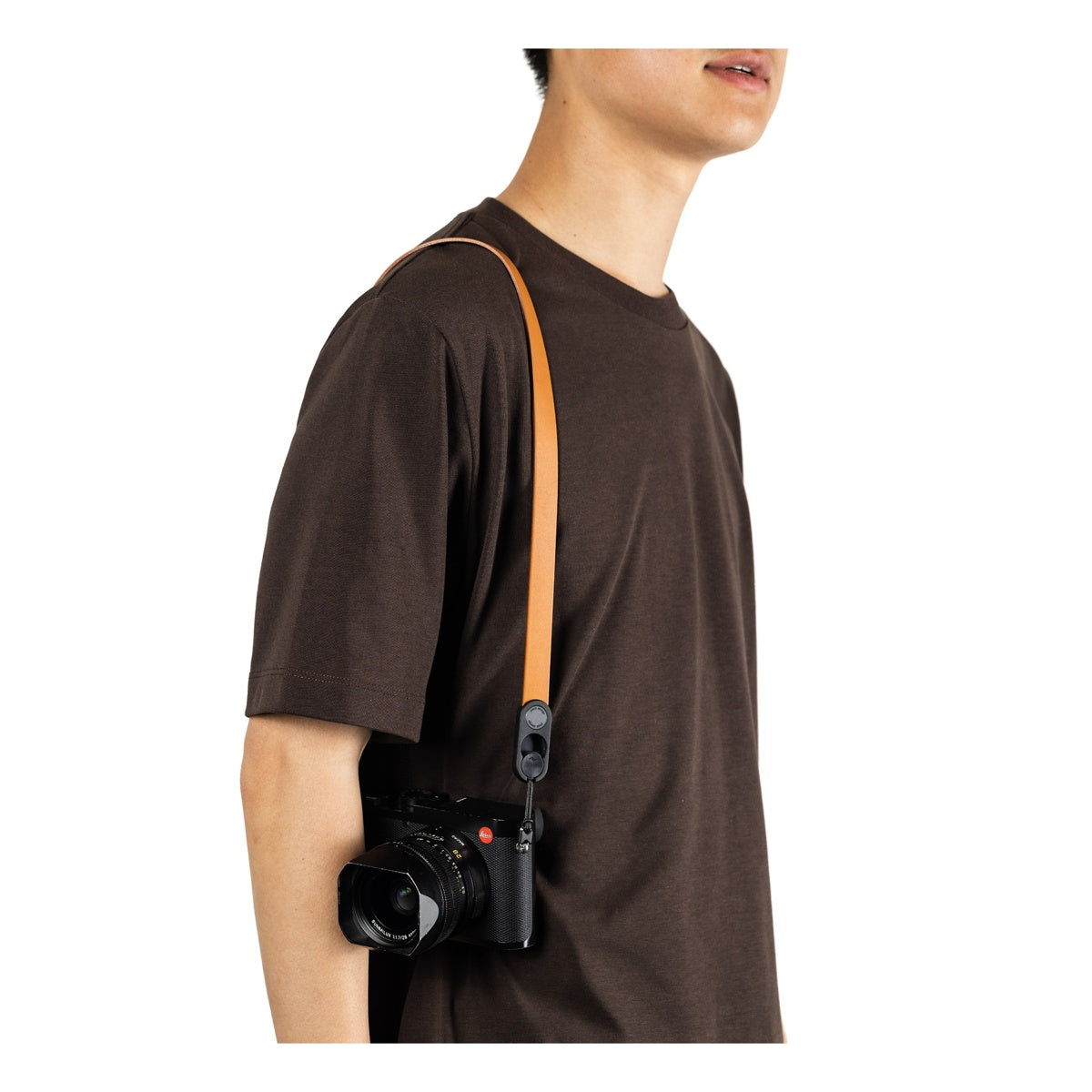 Peak Design Form Leather Camera Strap Neck (30.9") - Amber