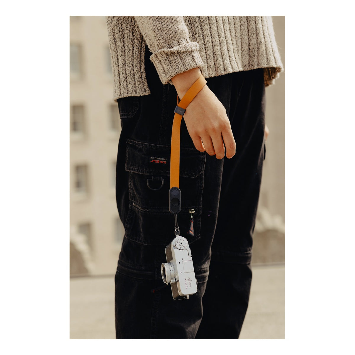 Peak Design Cuff Leather Camera Wrist Strap - Amber