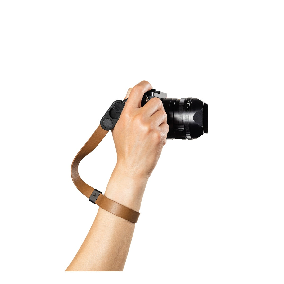 Peak Design Cuff Leather Camera Wrist Strap - Tan