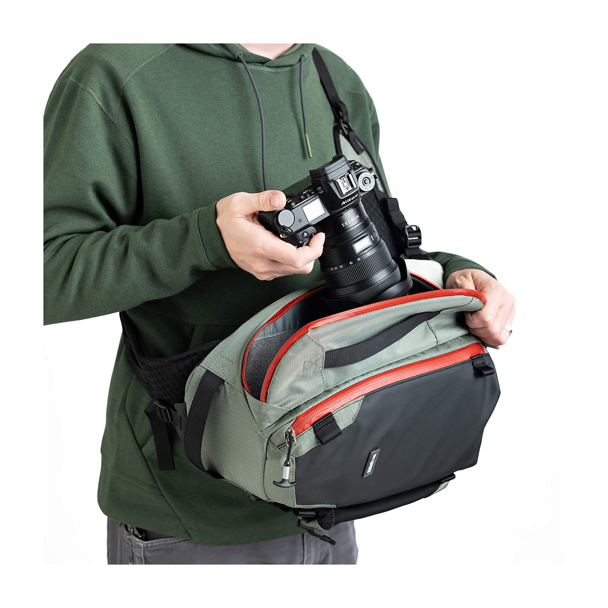 Think Tank PhotoCross 11L Sling Bag (Sage)