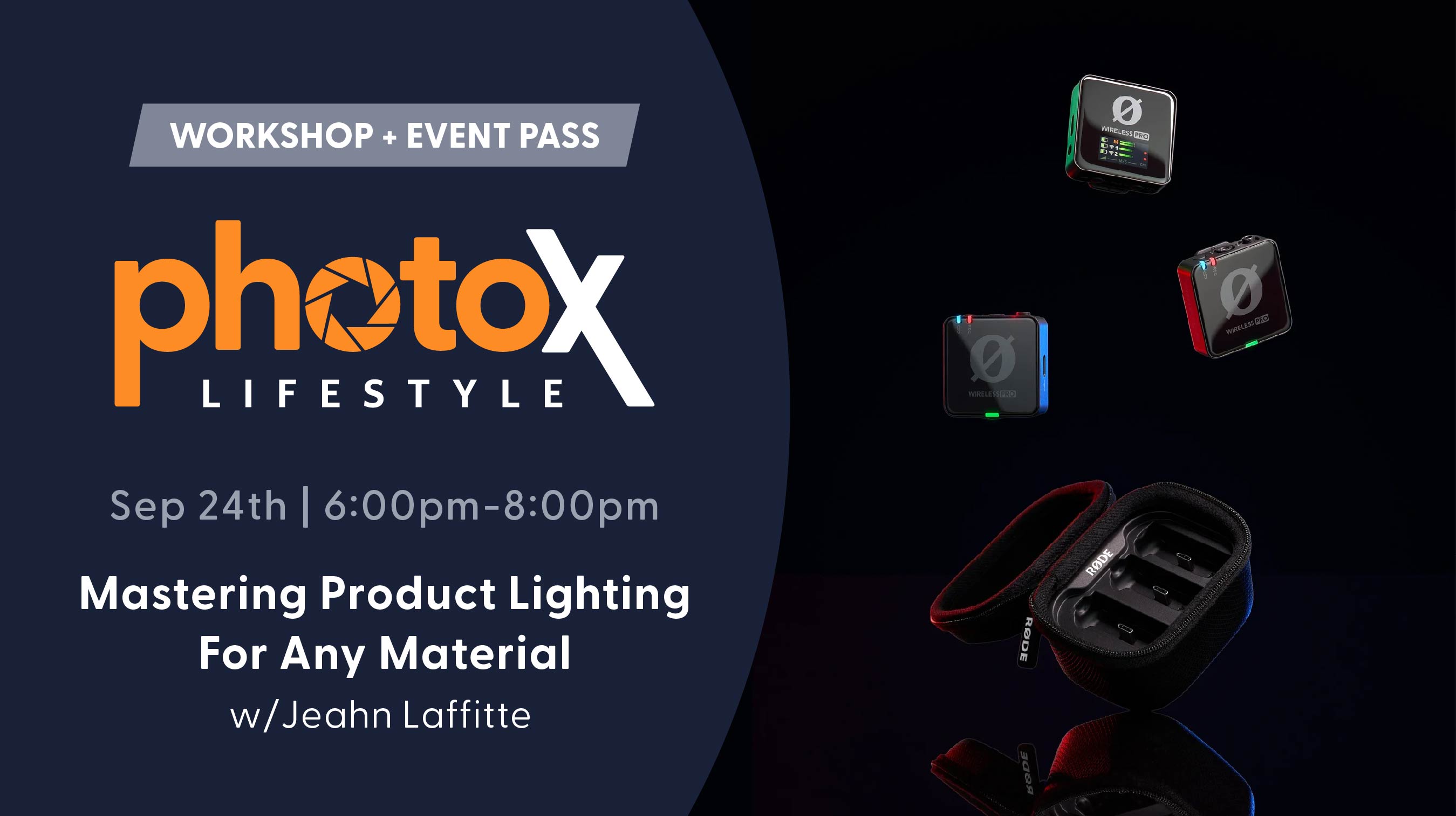 PhotoX - Light Anything: Master Product Lighting for Any Material — September 24th, 2026