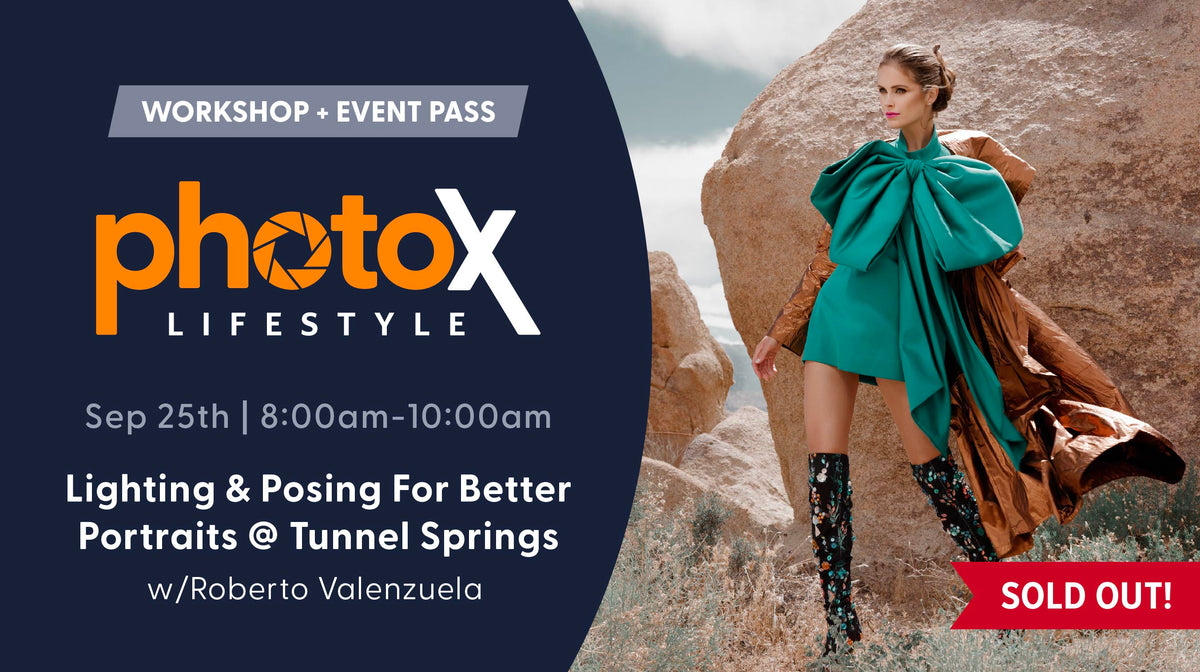 PhotoX - Lighting & Posing for Better Portraits at Tunnel Springs — September 25, 2026