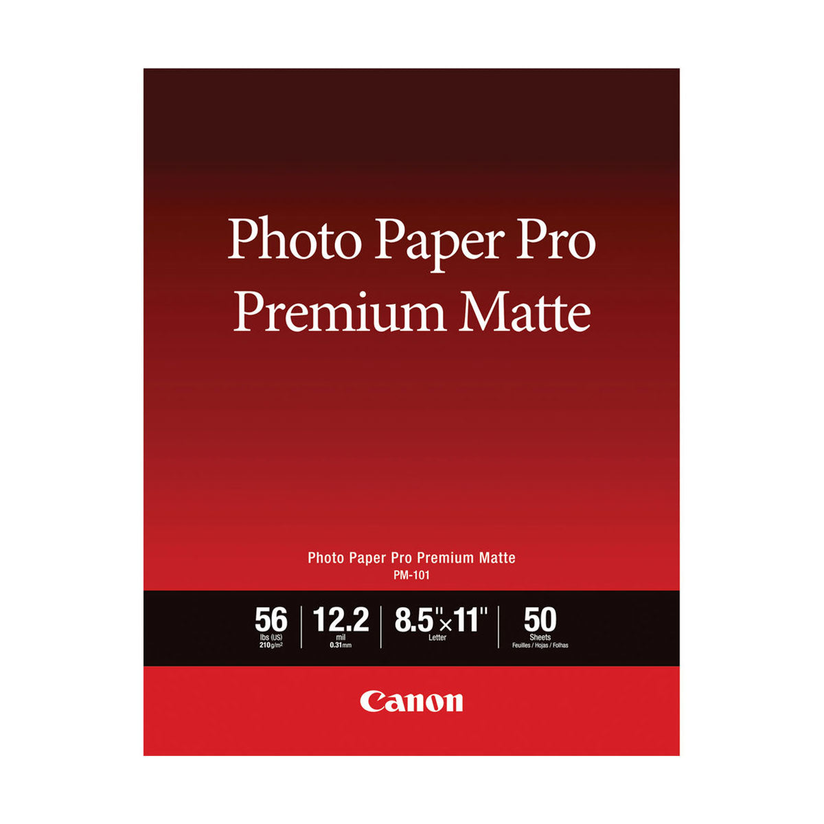 Canon Photo Paper Pro Premium Matte 8.5x11 (50 Sheets)