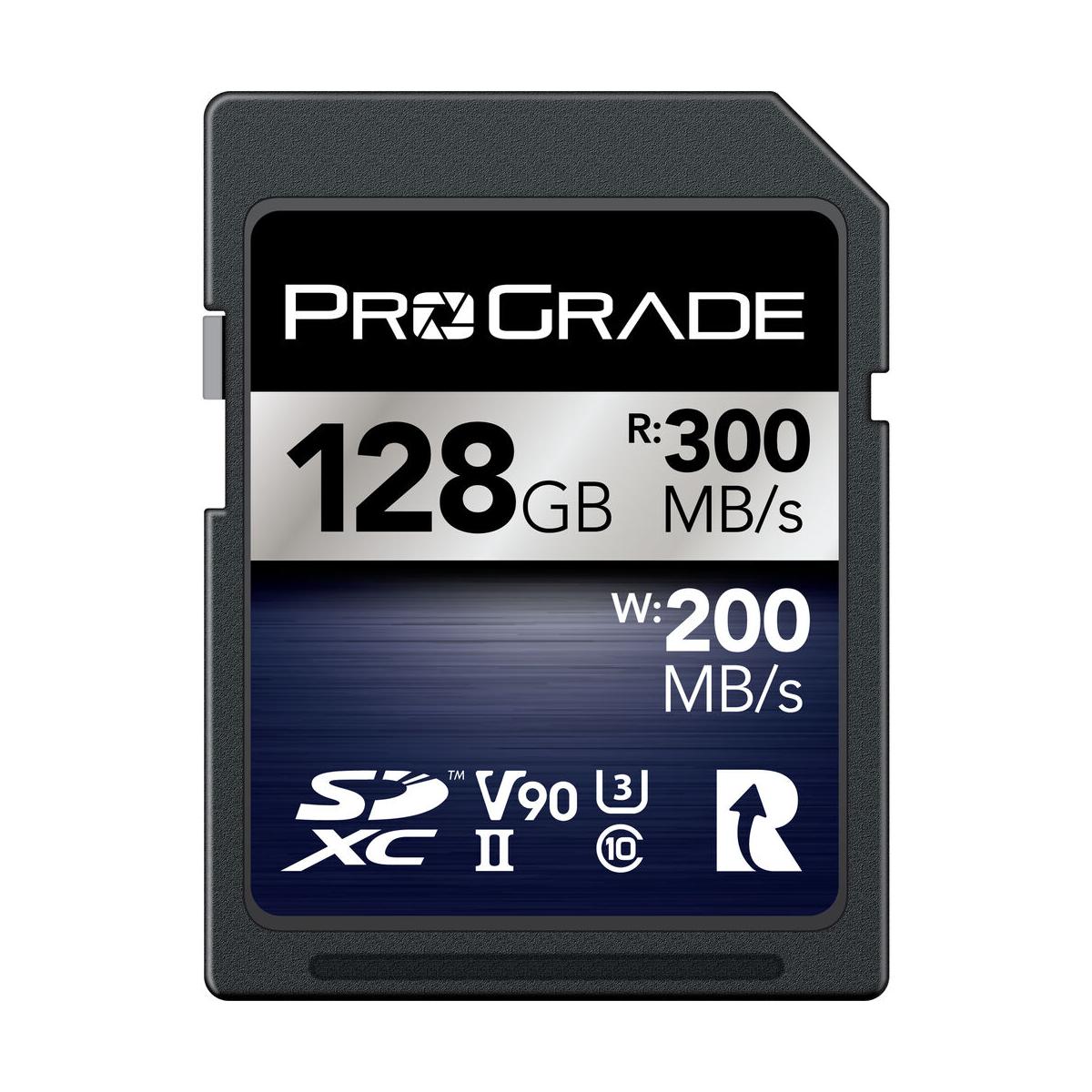 ProGrade Digital 128GB UHS-II SDXC (V90) Iridium Memory Card