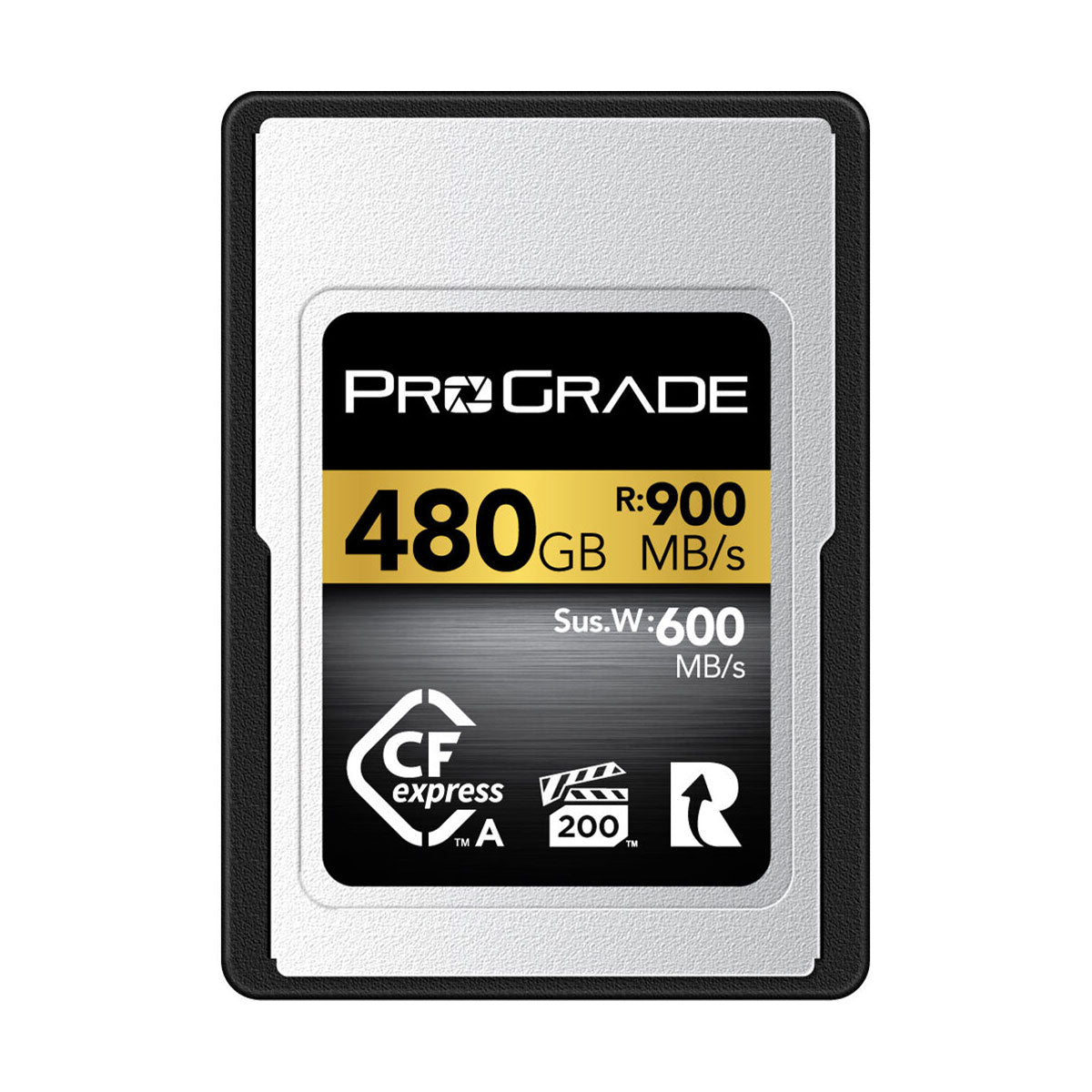 card grader pro ProGrade Digital 480GB CFexpress 2.0 Type A Gold Memory Card (VPG 200)