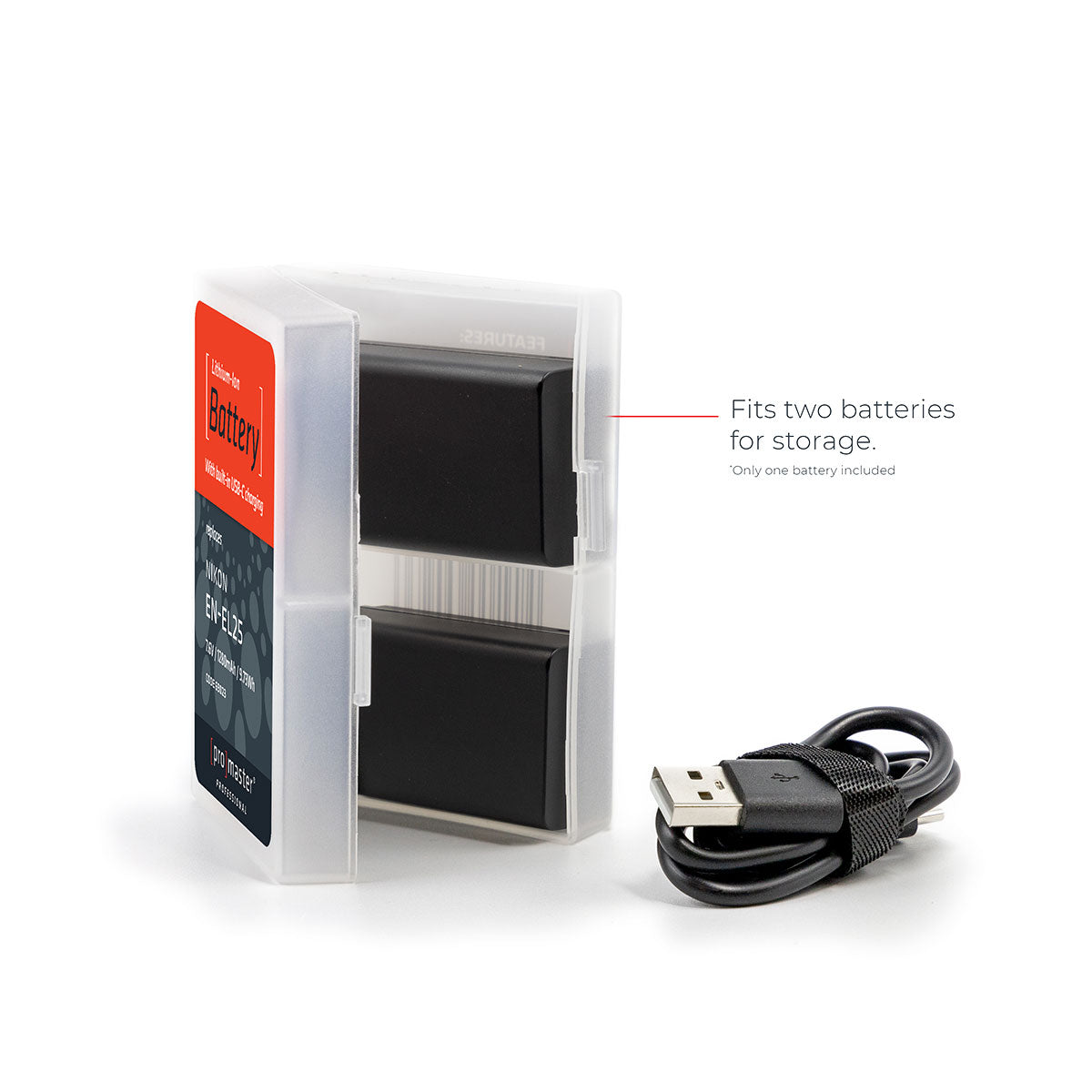 ProMaster EN-EL25 Li-ion Battery with USB-C Charging for Nikon